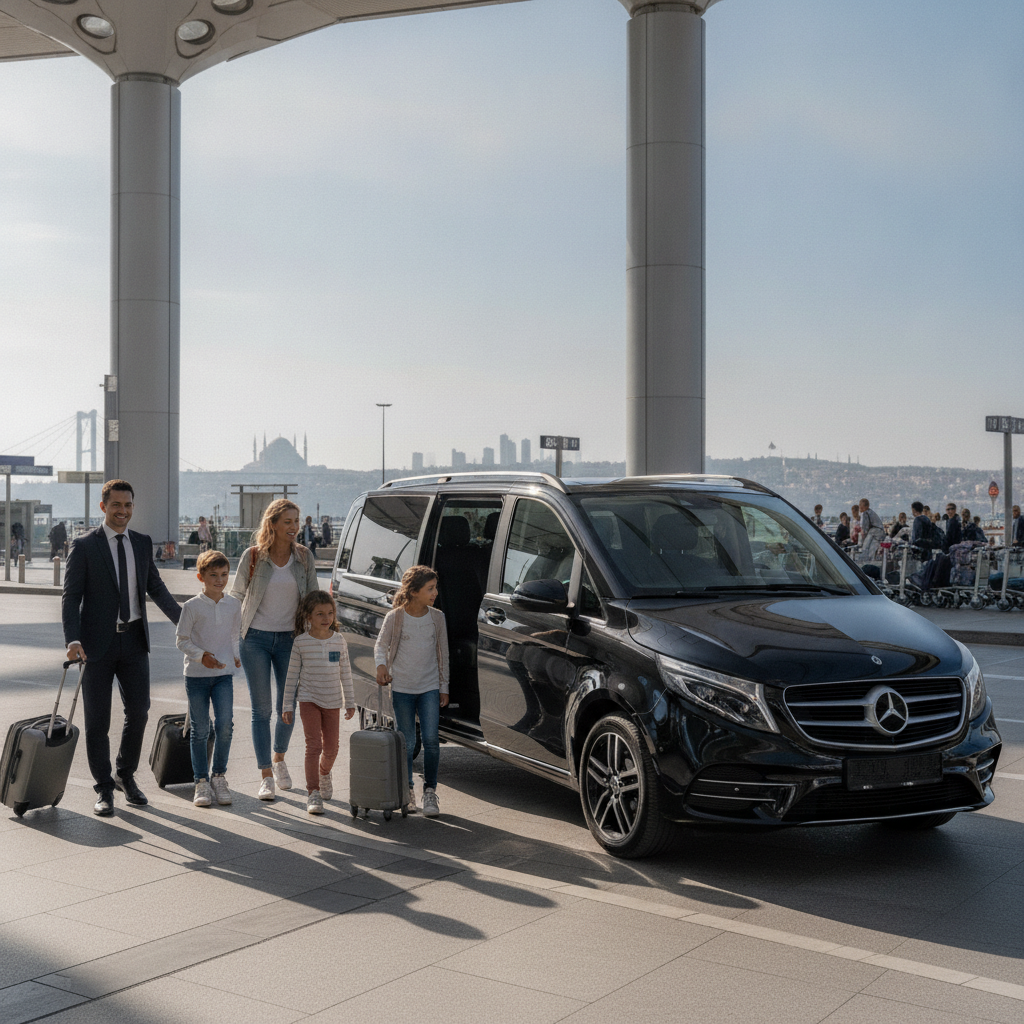 Family Travel in Istanbul: Why the Mercedes V-Class is Your Best Choice - Turkvia VIP Airport Transfer